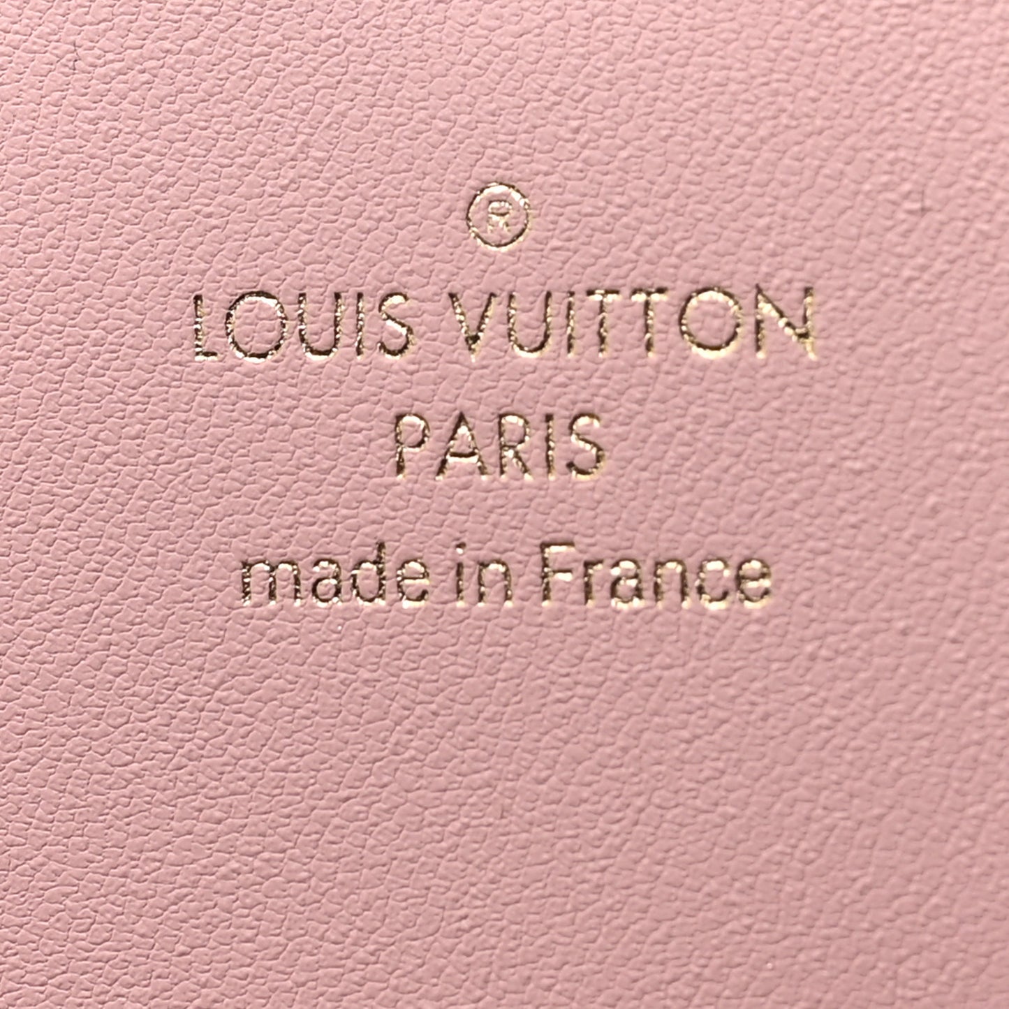 Monogram Large Kirigami Pochette Insert Rose Ballerine
