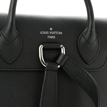 Louis Vuitton Calfskin Lockme Backpack Black 6 of 10