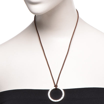 Bulgari Sterling Silver BVLGARI BVLGARI Pendant Necklace 2 of 5
