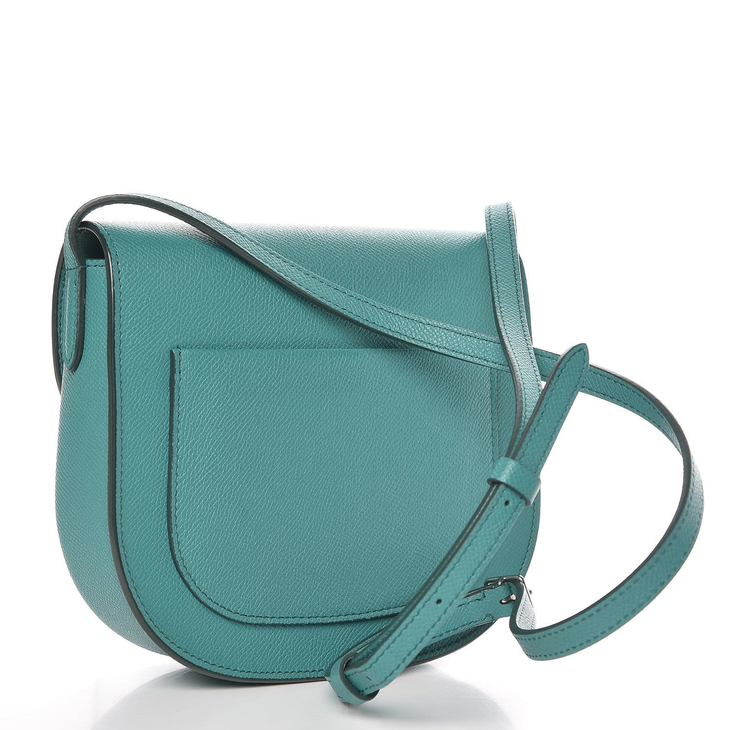 Grained Calfskin Small Trotteur Cactus