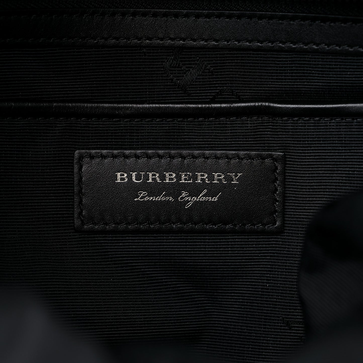 Technical Nylon Rucksack Backpack Black