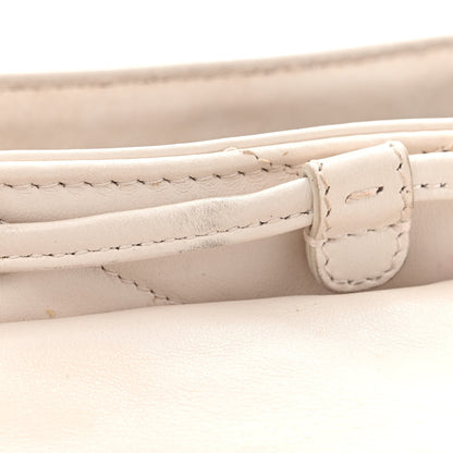 Saint Laurent Calfskin Y Quilted Monogram Small Loulou Backpack Cream Souffle 12 of 18