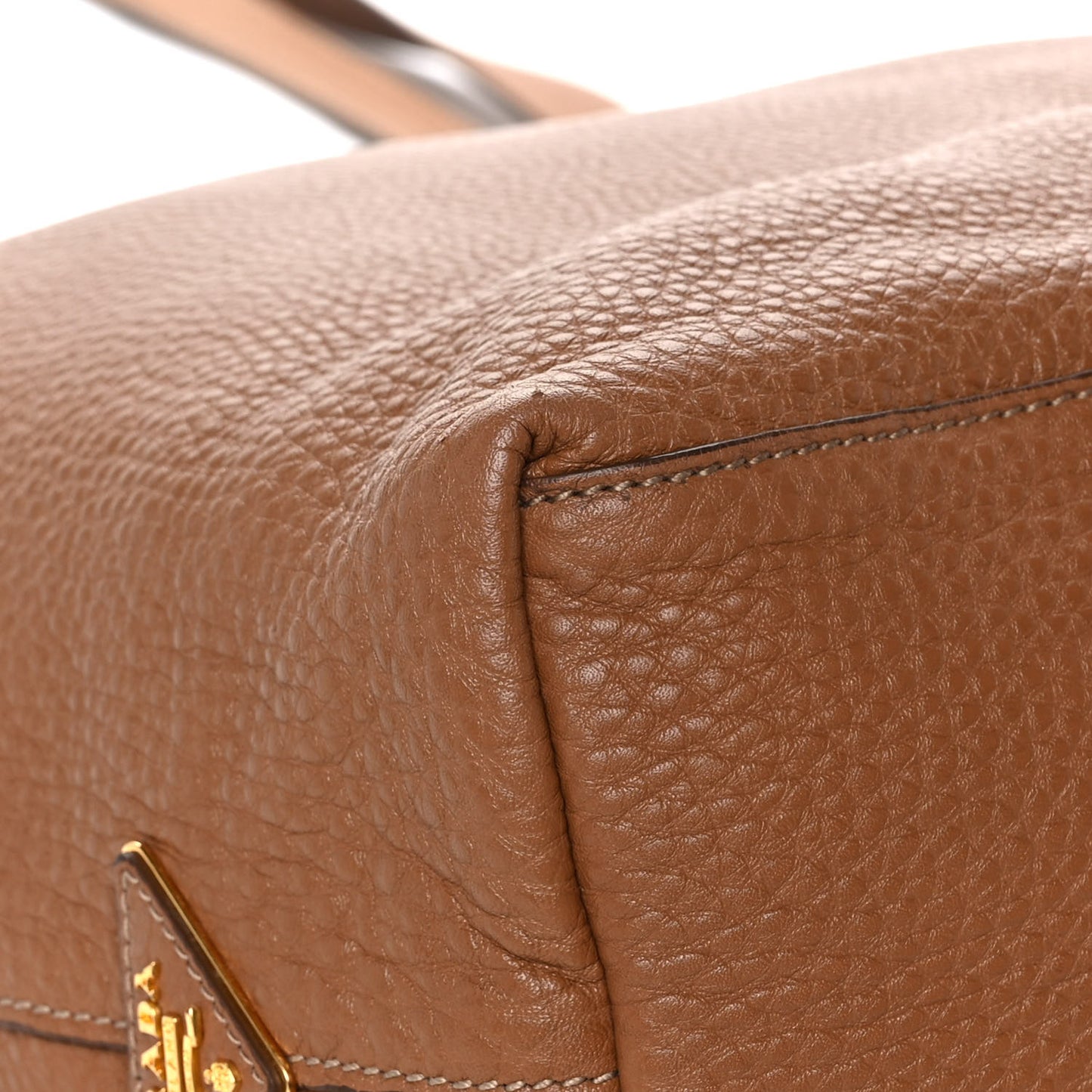Vitello Daino Shopping Tote Cuoio