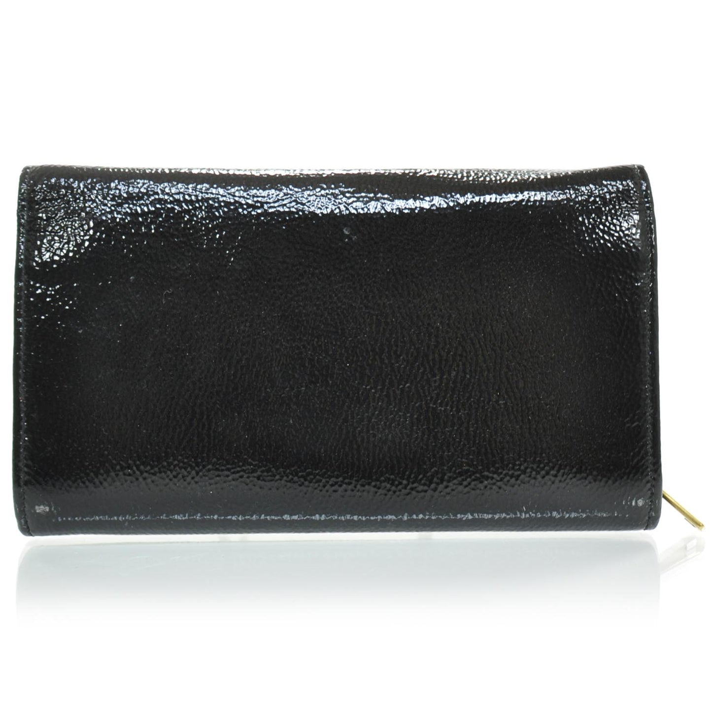 Patent Y-Mail Wallet Black