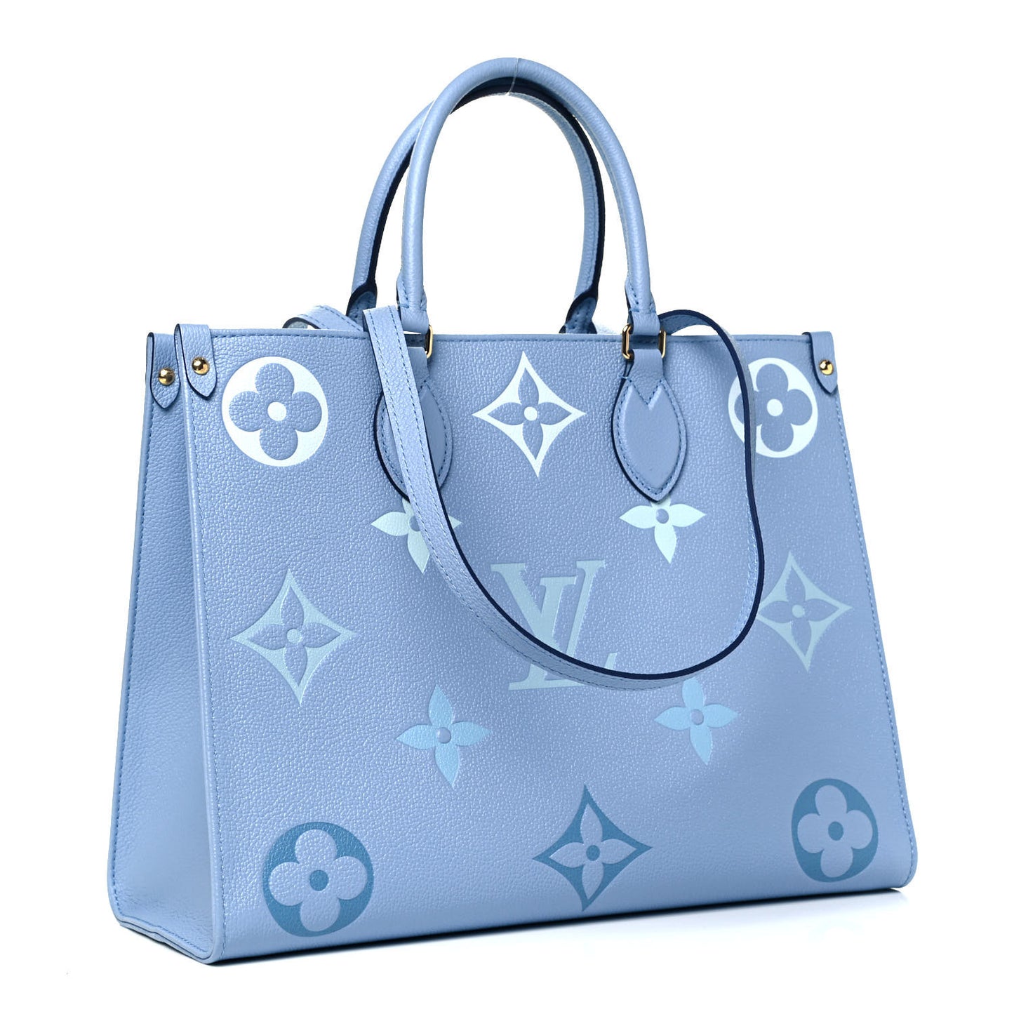 Empreinte Monogram Giant By The Pool Onthego MM Summer Blue