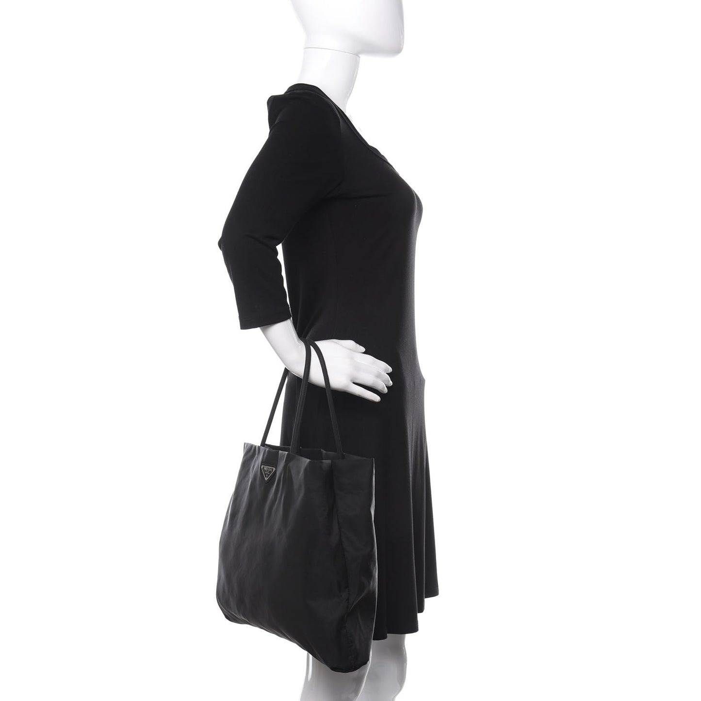 Tessuto Nylon Tote Black
