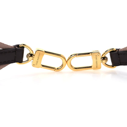 Louis Vuitton Jacquard Speedy Bandouliere 20 Shoulder Strap Beige Brown 3 of 3