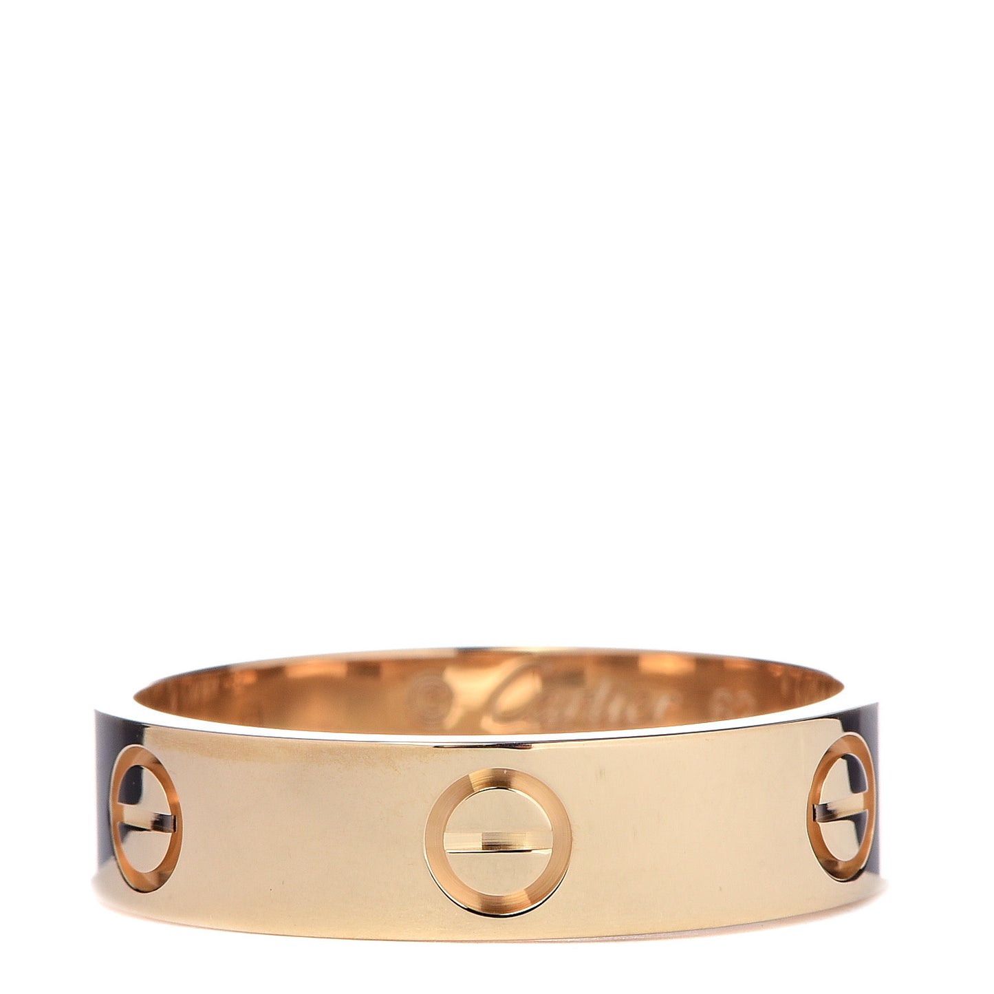 18K Yellow Gold 5.5mm LOVE Ring 62 10