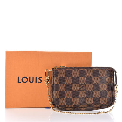 Louis Vuitton Damier Ebene Mini Pochette Accessories 8 of 8