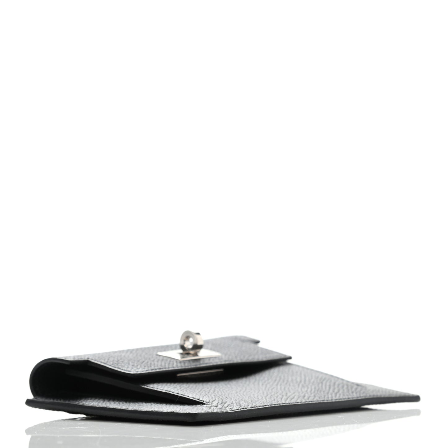 Epsom Kelly Pocket Compact Wallet Black