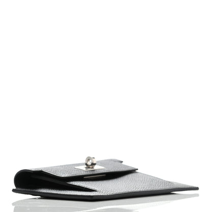 Hermes Epsom Kelly Pocket Compact Wallet Black 4 of 7