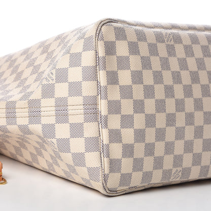 Louis Vuitton Damier Azur Neo Neverfull GM Rose Ballerine 14 of 21