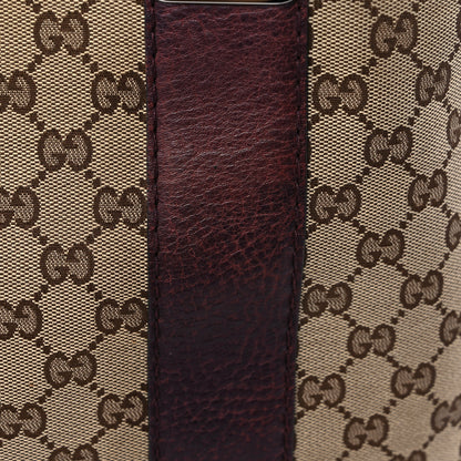 Gucci Monogram Medium Bamboo Bar Tote Bordeaux 15 of 21