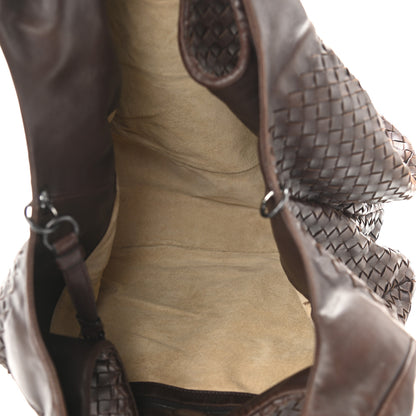 Bottega Veneta Nappa Intrecciato Large Campana Ebano 5 of 12