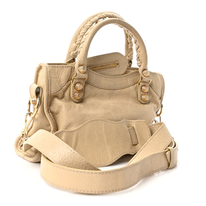 Balenciaga Agneau Giant 12 Gold Hardware Mini City Dune 3 of 10