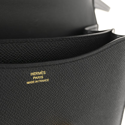 Hermes Epsom Constance 18 Black 6 of 9