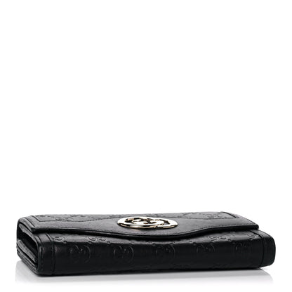 Gucci Guccissima Sukey Continental Wallet Continental Wallet Black 4 of 12