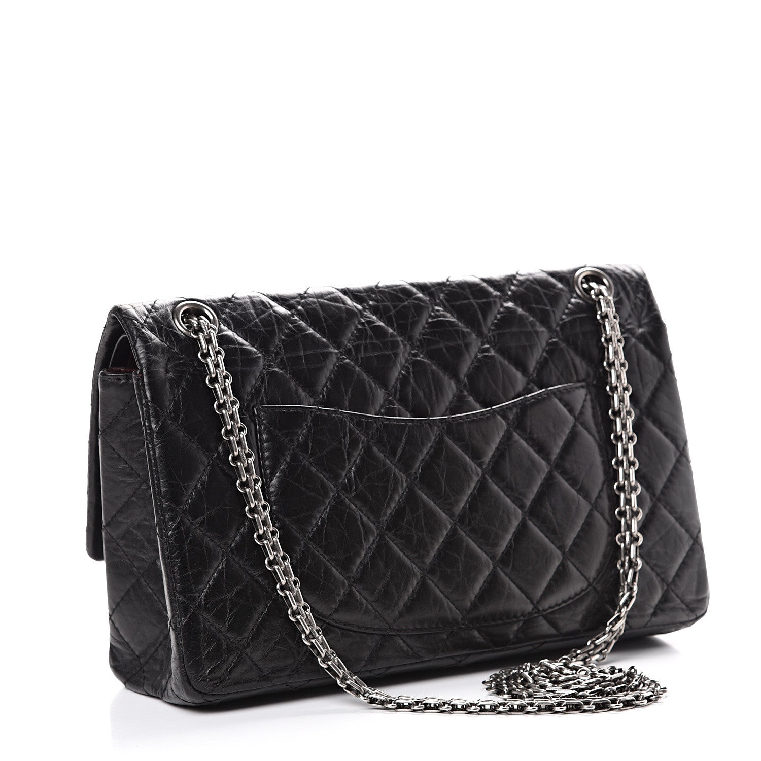 Chanel Aged Calfskin Quilted 2.55 Reissue 226 Flap Black 2 of 13