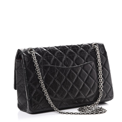Chanel Aged Calfskin Quilted 2.55 Reissue 226 Flap Black 2 of 13