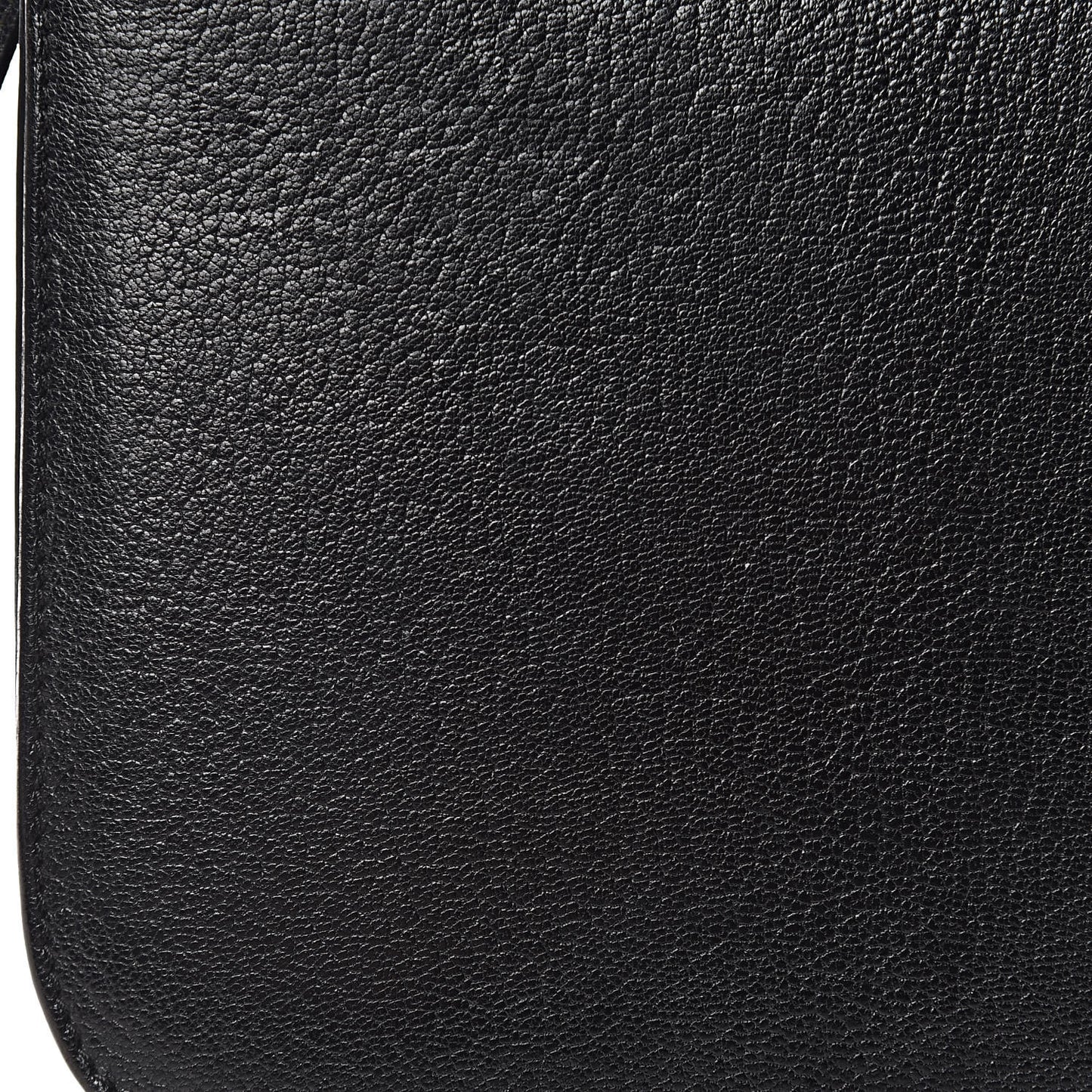 Goatskin Medium Classic Box Flap Bag Black