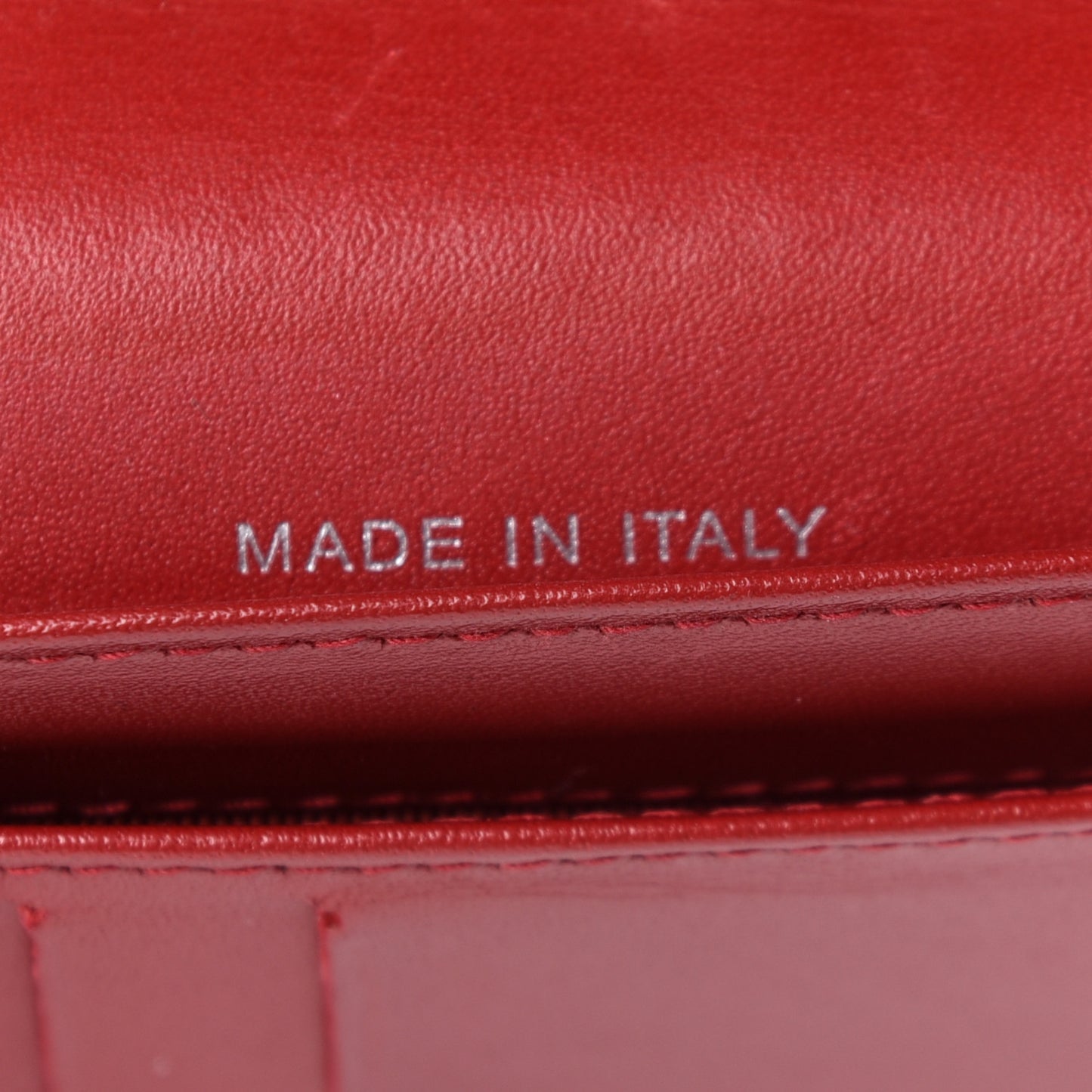 Caviar Quilted CC French Wallet Red