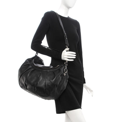 Gucci Guccissima Icon Bit Shoulder Bag Black 2 of 7