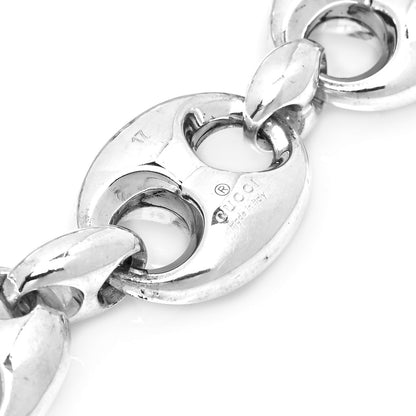 Gucci Sterling Silver Marina Chain Link Bracelet 5 of 5