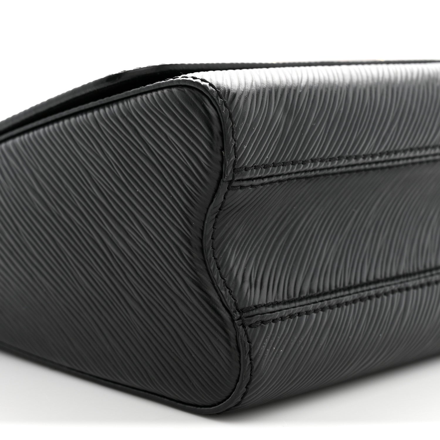 Louis Vuitton Epi Tortoiseshell Twist Shoulder Bag MM Black 9 of 12