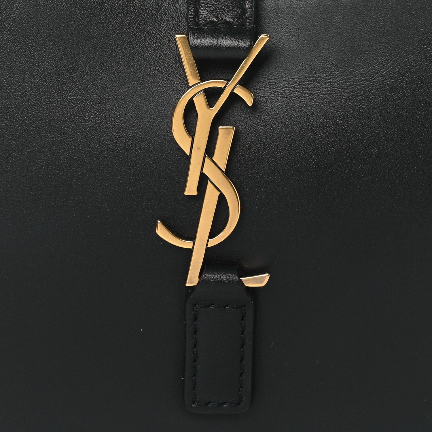 Saint Laurent Smooth Calfskin Le 5 A 7 Mini Hobo Black 7 of 10