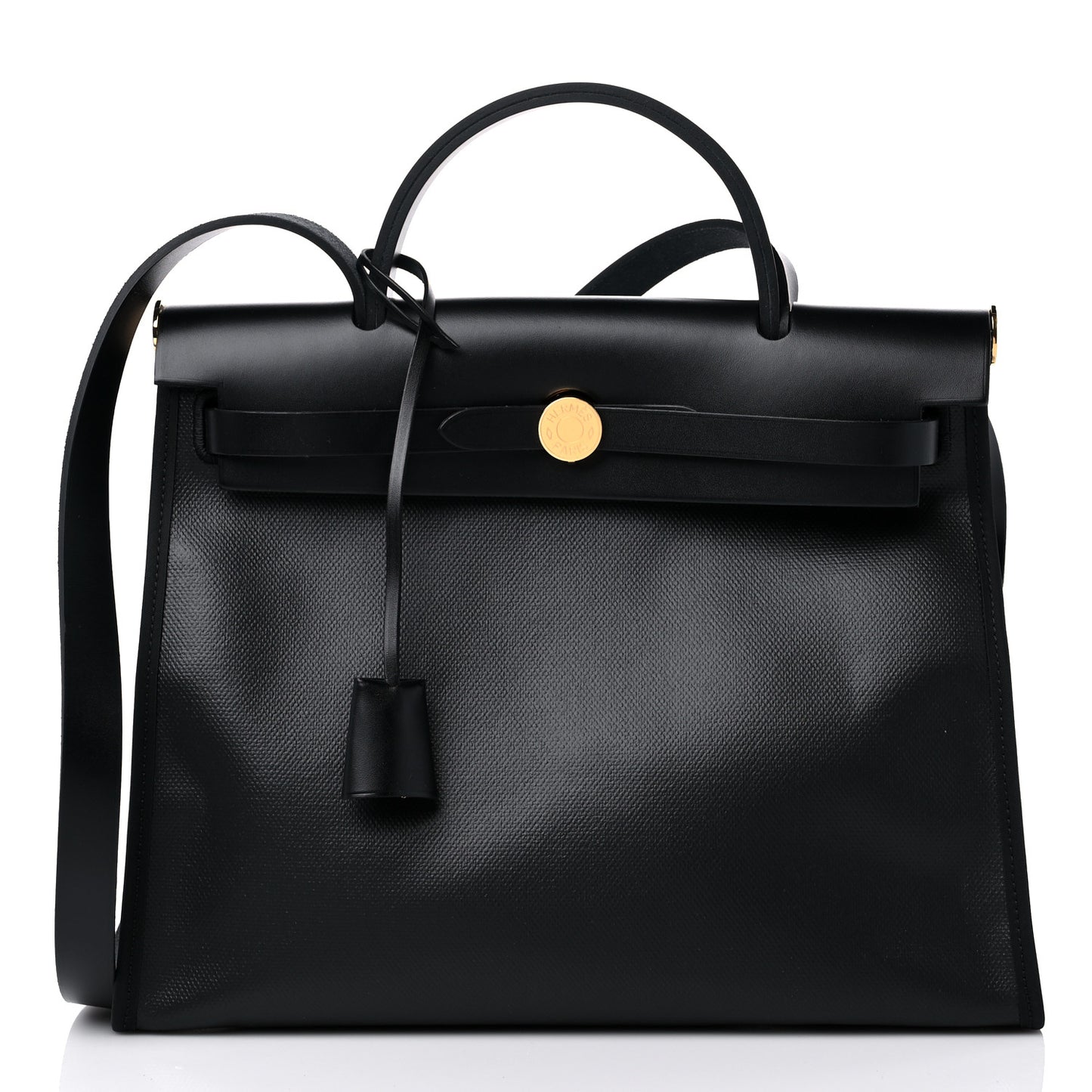 Toile H Berline Vache Hunter Herbag Zip PM 31 Black Ecru