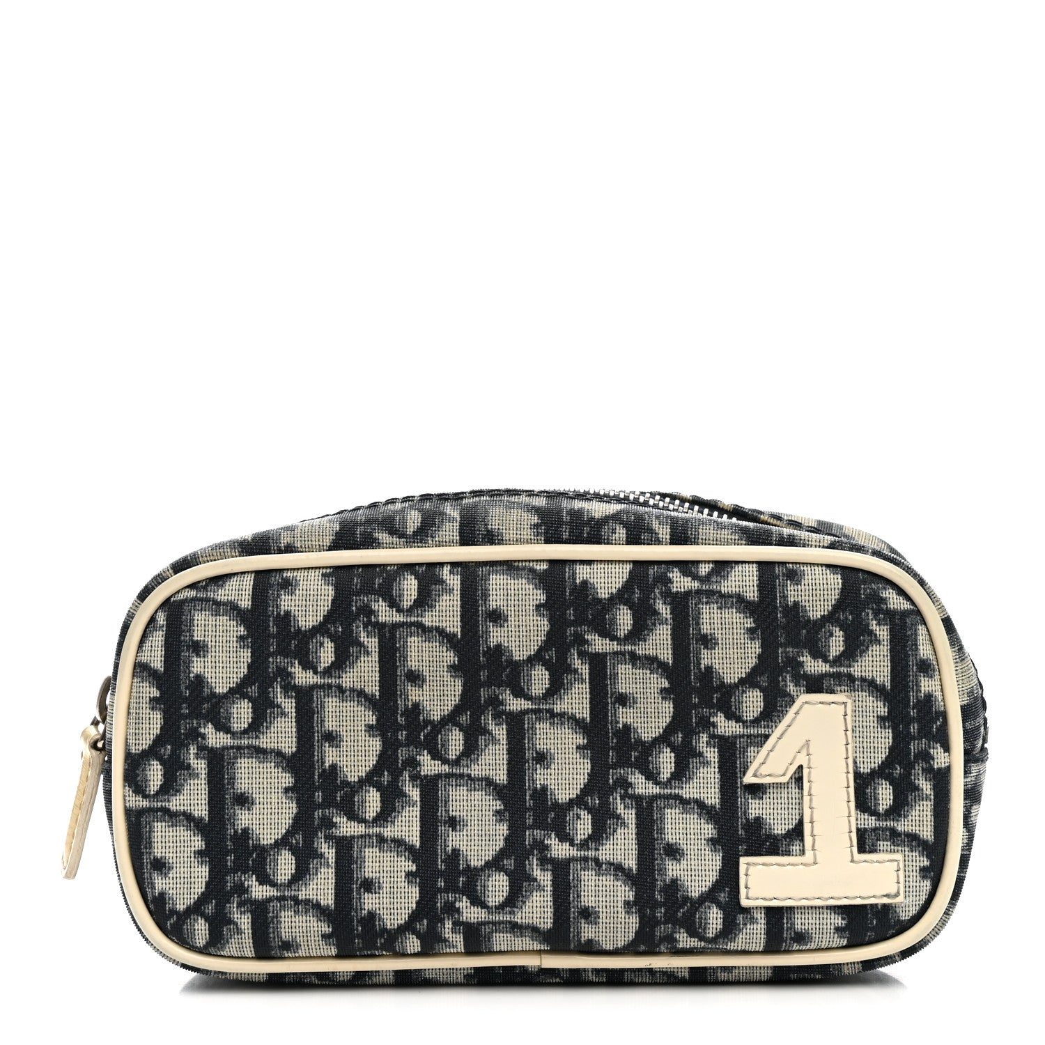 Christian Dior Monogram Girly Trotter Cosmetic Pouch Blue 1 of 9