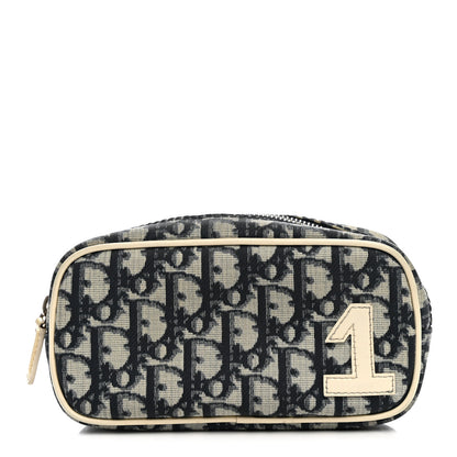 Christian Dior Monogram Girly Trotter Cosmetic Pouch Blue 1 of 9