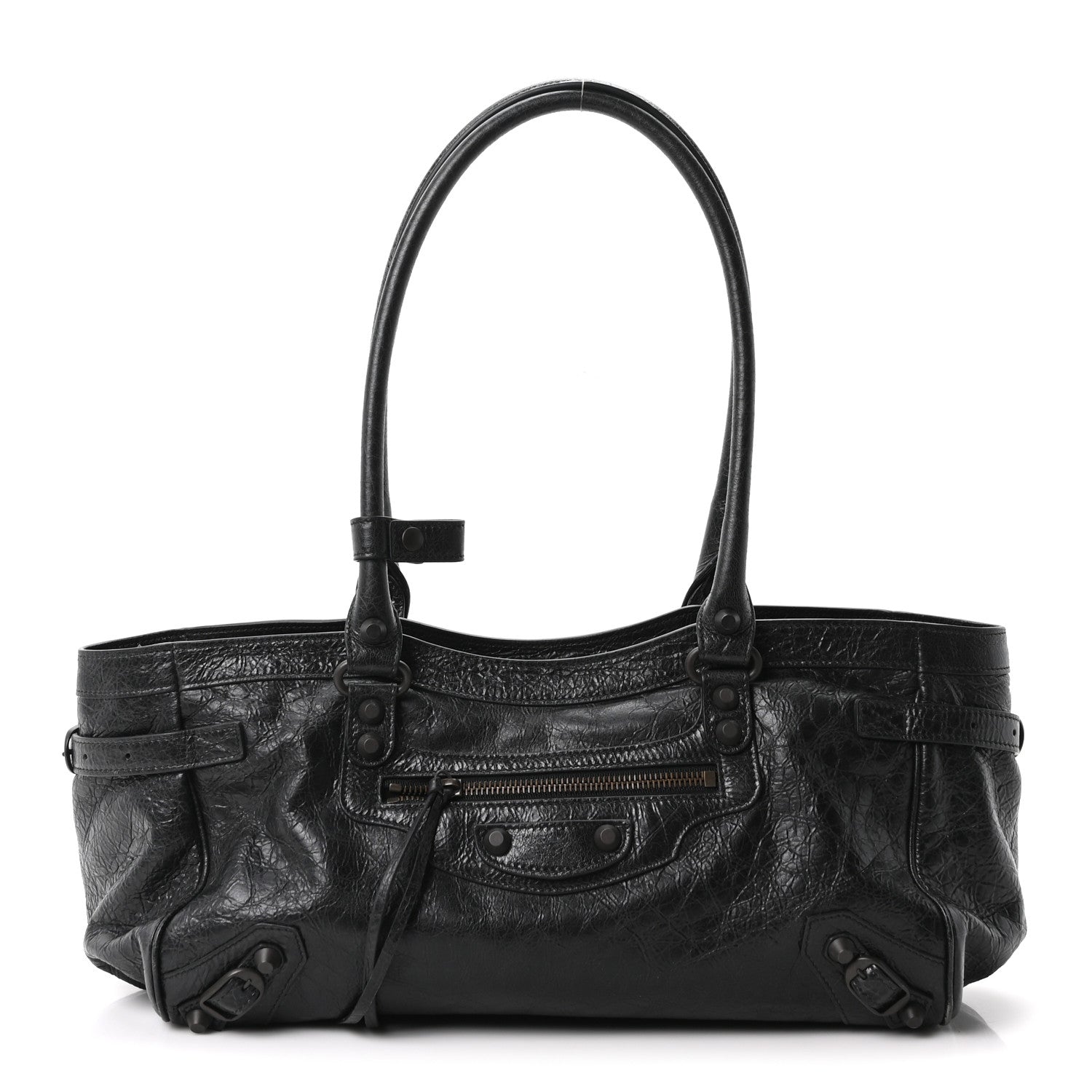 Balenciaga Agneau Arena Classic Hardware East West Le City Black 1 of 10