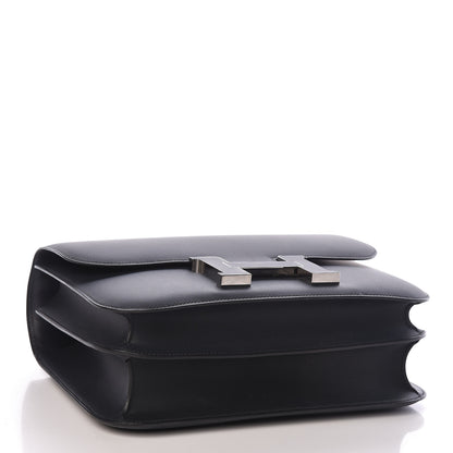 Hermes Veau Sombrero Constance Cartable 29 Bleu Obscur 4 of 11