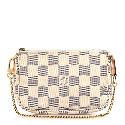 Louis Vuitton Damier Azur Mini Pochette Accessories 1 of 7
