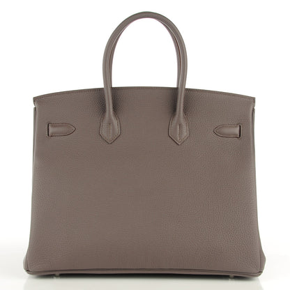 Hermes Togo Birkin 35 Etain 6 of 16