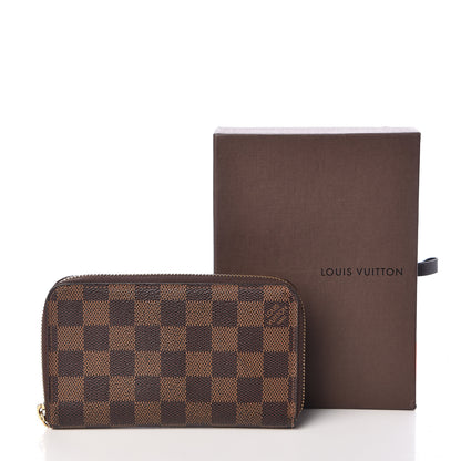 Louis Vuitton Damier Ebene Zippy Compact Wallet 7 of 8