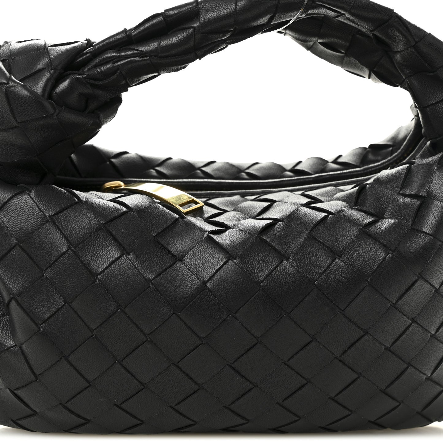 Nappa Intrecciato Mini Jodie Black