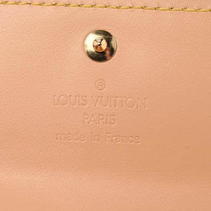 Louis Vuitton Monogram Multicolor Porte-Monnaie Plat Coin Purse Black 6 of 10