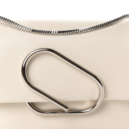 3.1 Phillip Lim 3.1 Calfskin Alix Soft Flap Clutch White 13 of 13