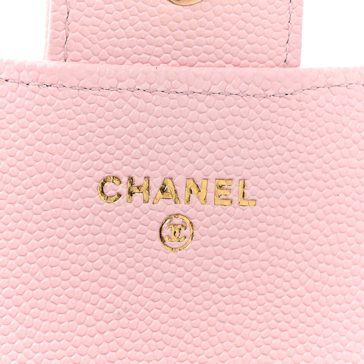 Chanel Caviar Quilted Large Gusset Flap Wallet Light Pink 8 of 13