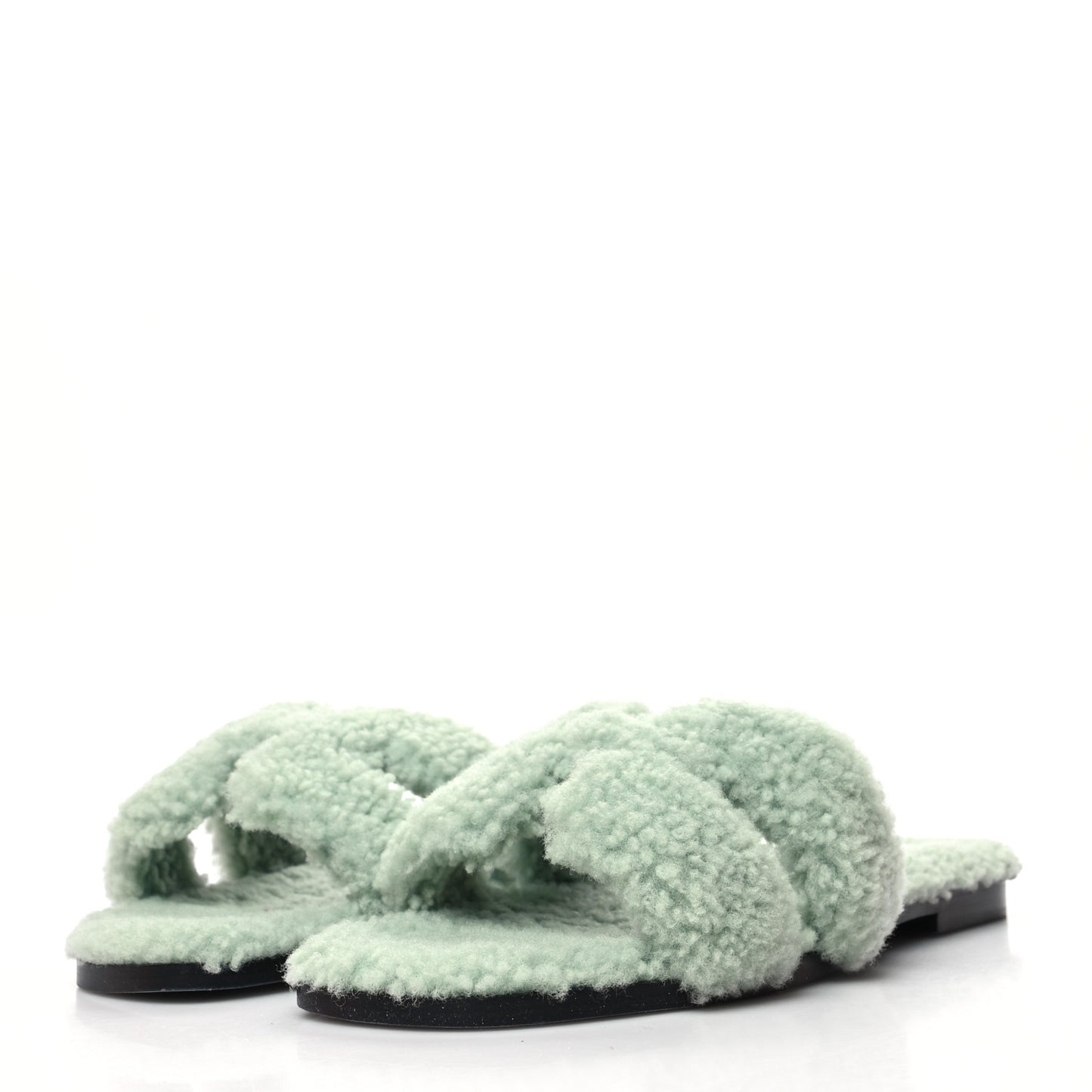 Woolskin Oran Sandals 38 Vert D’Eau