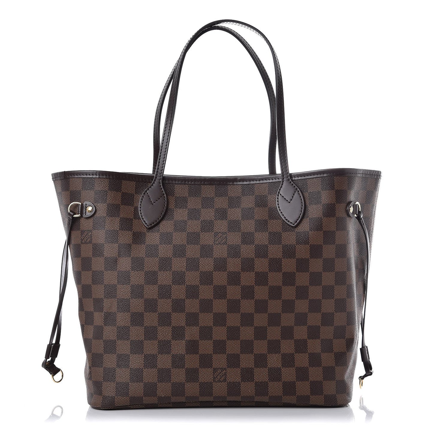 Damier Ebene Neo Neverfull MM Rose Ballerine