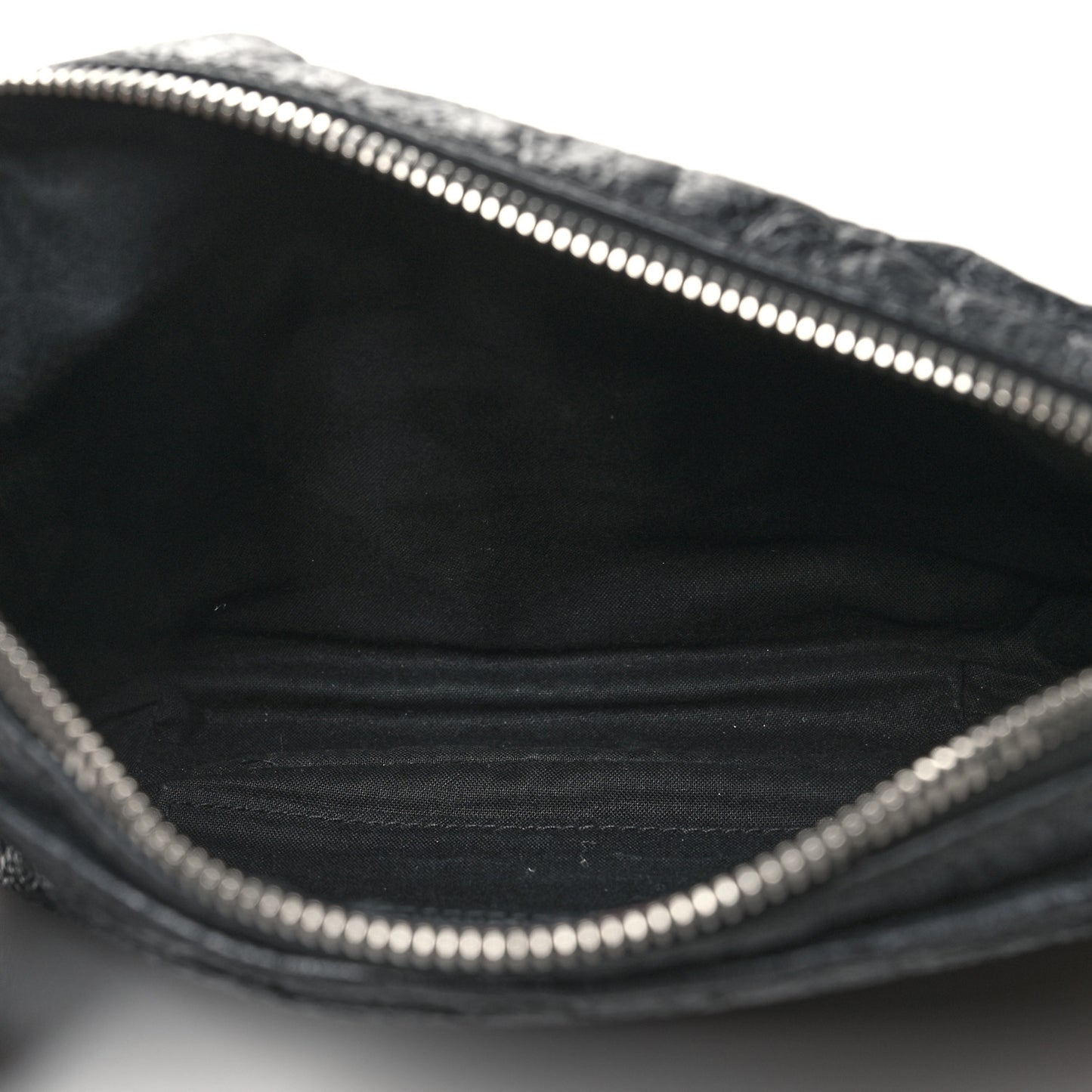 Lambskin Classic Hardware Neo Lift Hip Bag Black