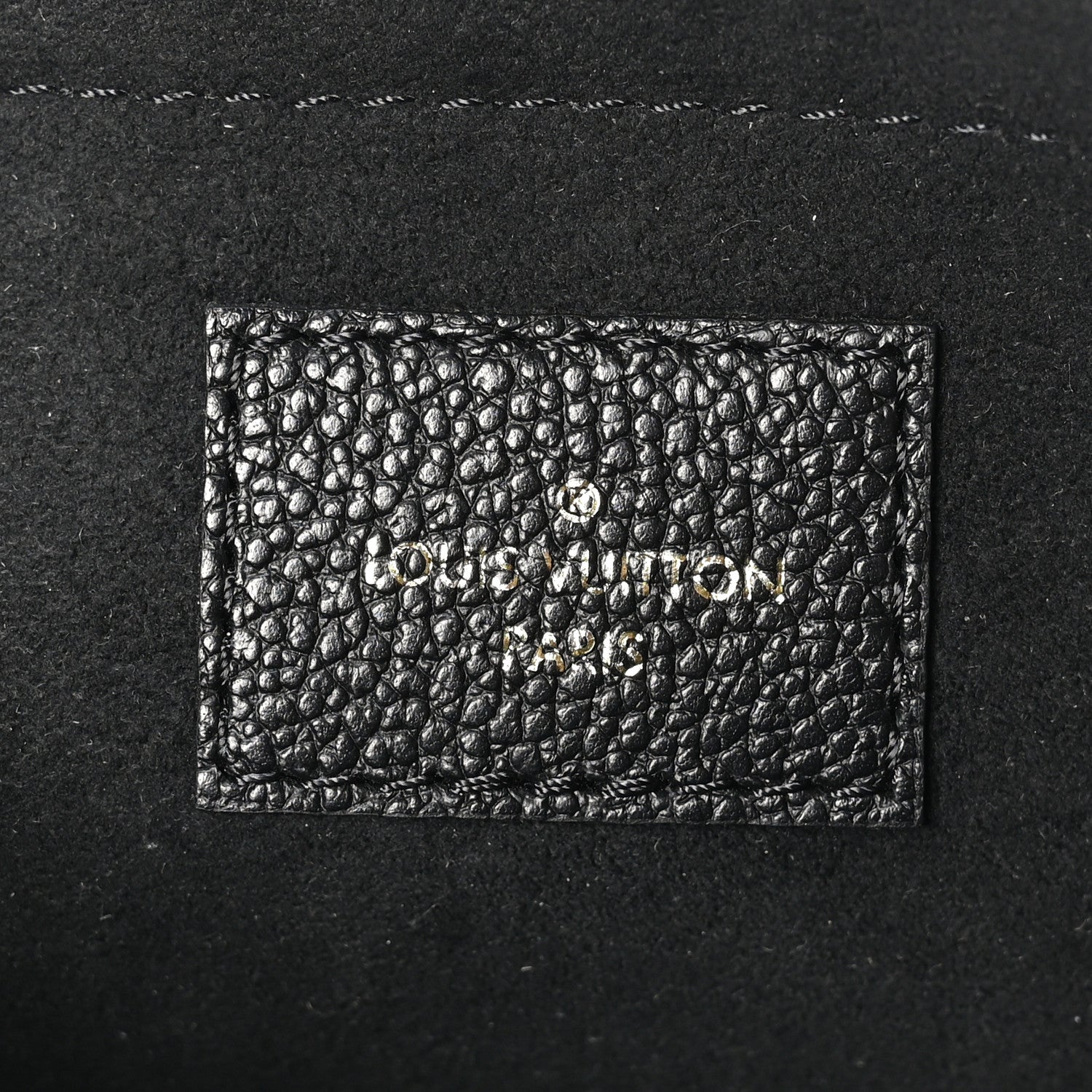 Louis Vuitton Empreinte Monogram Giant Multi Pochette Accessories Black 7 of 10