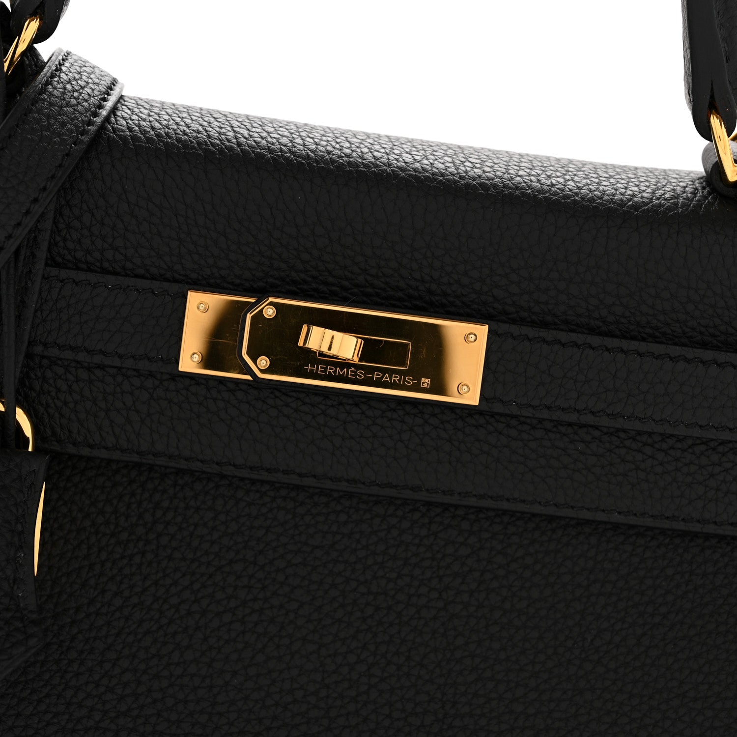 Hermes Togo Kelly Retourne 28 Black 11 of 12