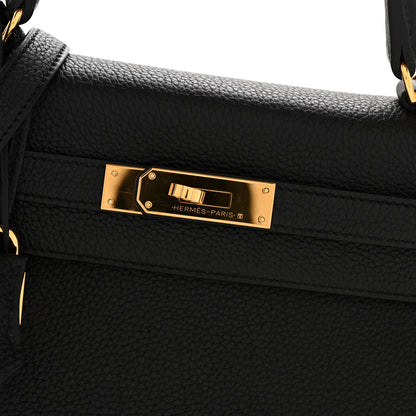 Hermes Togo Kelly Retourne 28 Black 11 of 12