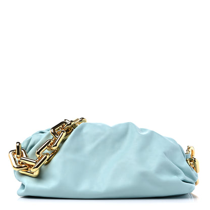 Bottega Veneta Calfskin The Pouch Chain Spearmint 1 of 9