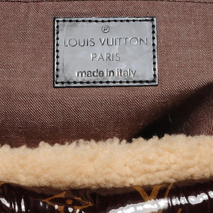 Louis Vuitton Patent Monogram Shearling Sac Thunder 5 of 7
