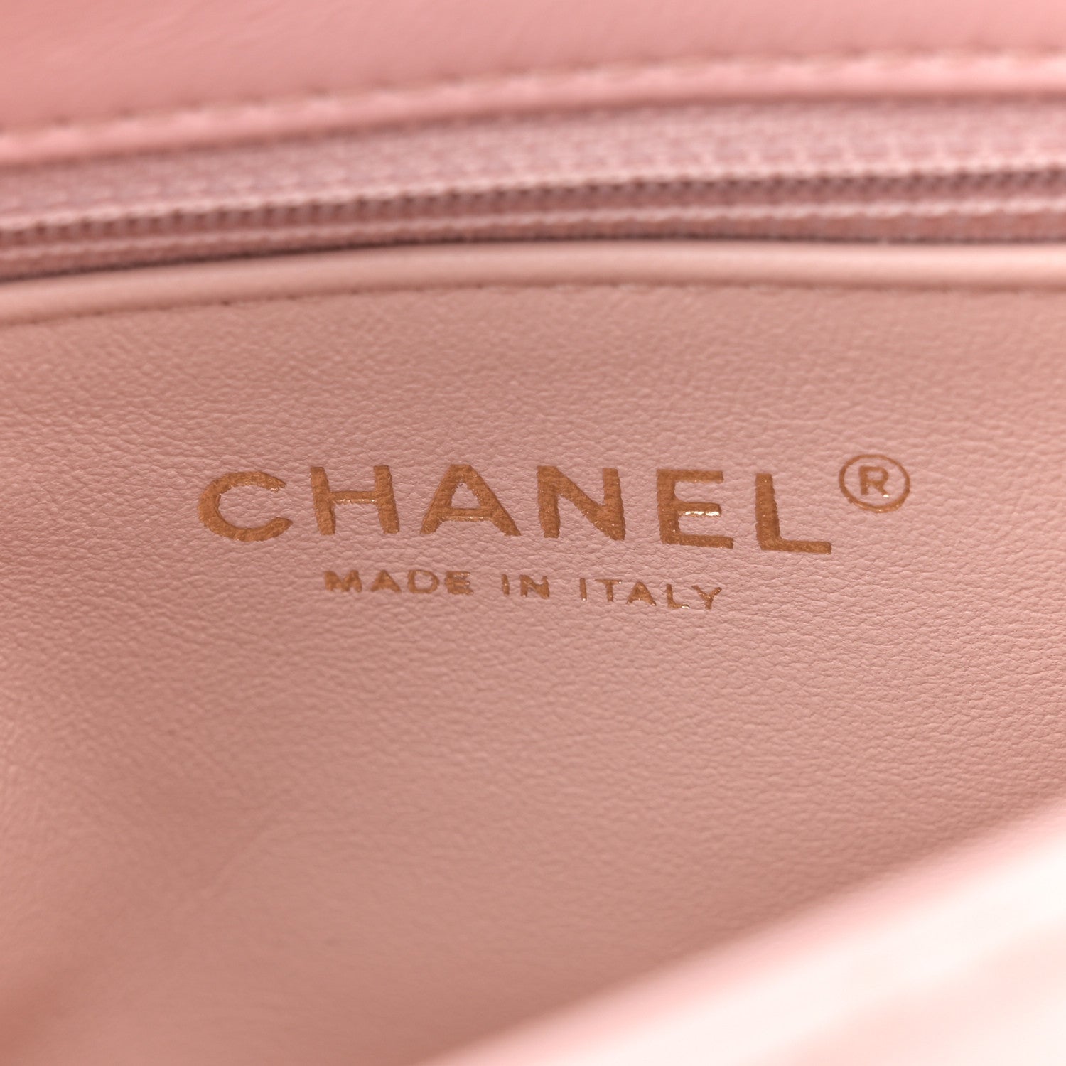Chanel Shiny Lambskin Quilted Golden Links Top Handle Flap Light Pink 6 of 11